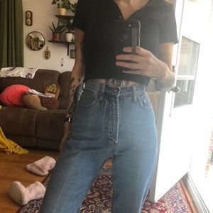 Vintage Sergent pepper pale blue jeans size 24